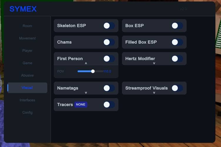 Symex Mod Menu